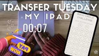 TRANSFER TUESDAY TIME  PAYING OFF THE IPAD [upl. by Irab]