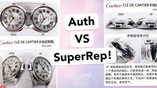 Cartier Watch CLE DE CARTIER Fake VS Real  Super Replica Original  How to Spot Fake  Bagsartist [upl. by Liana]