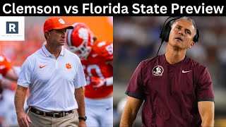 Clemson vs Florida State Game Preview  College Football Game Predictions [upl. by Aloeda]