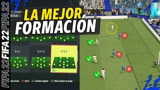 ¿La MEJOR FORMACIÓN de FIFA 22  🆕🏆COMO USARLA  TÁCTICAS 532✅ [upl. by Celle]