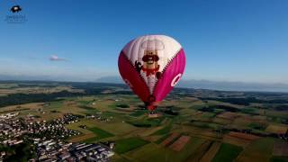 SWISSFLY  Les Ballons du Léman quotQoQaquot  BORIS BRON [upl. by Ntsud]