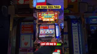 End of night desperation gamble  9 Video Poker Bet [upl. by Kendyl]