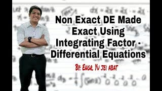 Solving an Exact Differential Equation [upl. by Clark]