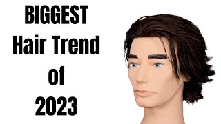 The BIGGEST Haircut Trend of 2023  TheSalonGuy [upl. by Relyat]