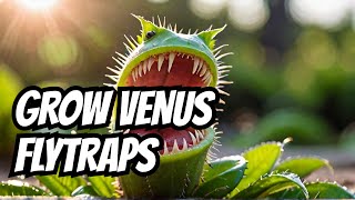 Grow a Venus Flytrap Like a PRO with These Secret Tips [upl. by Elttil152]