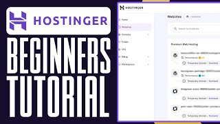 How To Use Hostinger 2024  Hostinger Tutorial [upl. by Adnorahc]