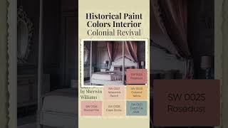 Historical Paint Colors by Sherwin Williams  Exterior amp Interior Collection [upl. by Anniken]