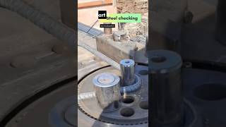 Steel bars checking on site construction house viralvideo shorts [upl. by Dorion]