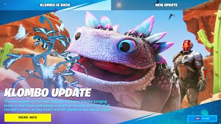 KLOMBO Finally RETURNS in Fortnite [upl. by Ttiwed]