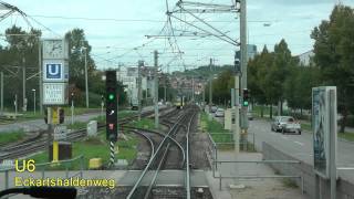 Stadtbahn Stuttgart linia U6 [upl. by Nitsuj]