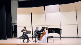 A Arensky Piano Trio No 1 Op 32 in D minor MovIV Finale [upl. by Cinimod]