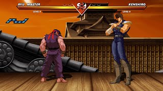 RYU MASTER vs KENSHIRO  Amazing epic fight battle [upl. by Anegue520]