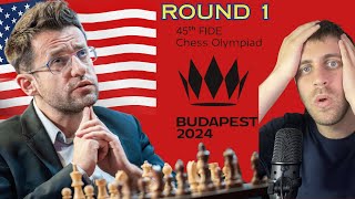 Chess Olympiad 2024 Recap Round 1 Aronian [upl. by Lubba619]