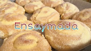 ENSAYMADA  How to make step by step ENSAYMADA ensaymadaensaymadarecipehowtomakeensaymada [upl. by Rebmaed]