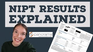 Panorama NonInvasive Prenatal Testing NIPT Results Shared amp Explained by Genetic Counselor [upl. by Arch760]