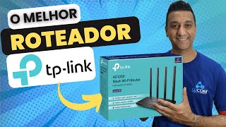 Este é o MELHOR ROTEADOR para Internet FIBRA ÓPTICA TPLink [upl. by Schoenburg]