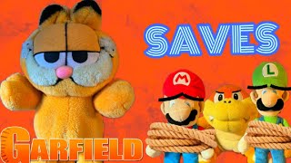 Garfield Saves the Mario Bros [upl. by Akeret284]