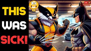 Badger Reacts BATMAN VS WOLVERINE  Super Power Beat Down [upl. by Shippee253]