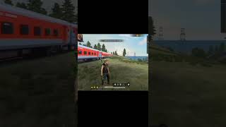 New train on stion freefire freefireshorts [upl. by Trilbi]