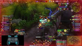 WoW Dragonflight Steam Controller PVP  Deepwind Dunk Ret Paladin Gameplay [upl. by Duffy]