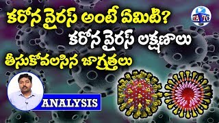 CoronaVirus  Corona Virus In Telugu  Coronavirus Symptoms  China Virus  Andhra TV [upl. by Aed]