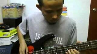 Titian Hasrat bass cover by TeacherNabil [upl. by Currey]