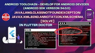 Android toolchain  develop for Android devices Android SDK version 3400  flutter doctor [upl. by Ayhtin512]