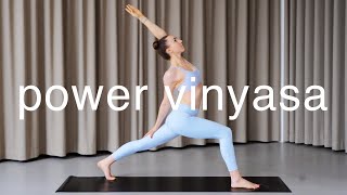 Power Yoga Vinyasa Flow  45 Min [upl. by Arhaz541]