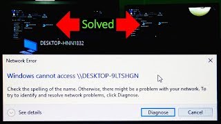 How to Fix Network File Sharing Problem in Windows 10 Version 1809 2019 [upl. by Imelda]