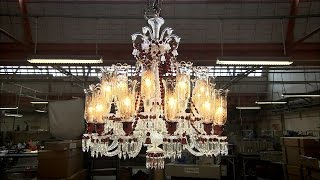 Crystal Chandeliers  How Its Made [upl. by Eiramrebma]