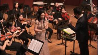 C P Stamitz Clarinet Concerto No 3 in B flat major 최재희 채원경 NFA 챔버오케스트라 [upl. by Leifeste]