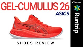 【ASICS】GELCUMULUS 26は大ヒットの予感はじめての一足にもおすすめ！コスパ最強のデイリートレーナーをご紹介【シューズレビュー】running runningshoes [upl. by Leasia]