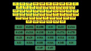 All Hexachords with no consecutive semitones [upl. by Enna602]