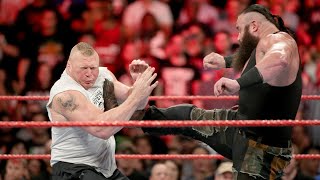 Big Show Returns amp Confronts Braun Strowman at RAW 23 Jan 2017 [upl. by Ennaira]