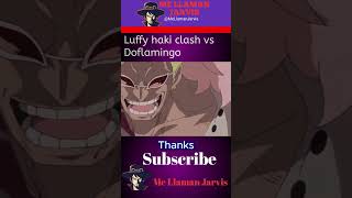 Luffy amp Doflamingo Haki Clash onepiece luffy doflamingo [upl. by Ahsekad]