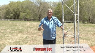 Secure Set Setting Communication Towers Antennas amp Small Wind Turbines — Installation amp Testing [upl. by Aiuqcaj]