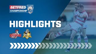 Highlights  Leigh Centurions v York City Knights [upl. by Hance]