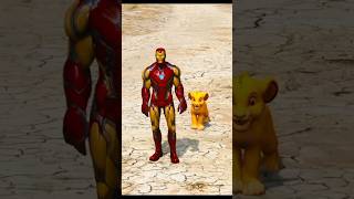 GTA 5 আয়রন ম্যান সিমবাদের পাপাকে বাঁচালো spiderman ironman superman [upl. by Asoramla]