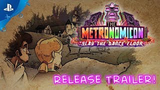 The Metronomicon Slay the Dance Floor – Launch Trailer  PS4 [upl. by Artenek]