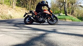 KTM DUKE 125 2017  Eifel Tour [upl. by Silas]