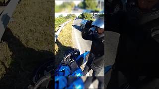 First Time Rider Crashes Motorcycle On First Ride  KidSwifty [upl. by Witcher101]