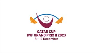 2023 IWF GRAND PRIX II  DOHA QAT M 61A [upl. by Ydnal]