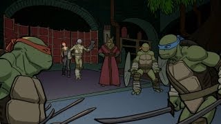 Teenage Mutant Ninja Turtles Out of the Shadows Kiss Me Deleted Scene  ScreenSlam [upl. by Arted]