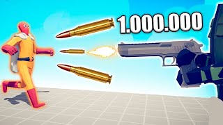 1000000 DAMAGE DESERT EAGLE vs UNITS  TABS  Totally Accurate Battle Simulator 2024 [upl. by Suiravad162]