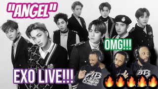 EXO 엑소  quotANGELquot LIVE FROM JAPAN  REACTION  REAL VOCALS LIVE OMG [upl. by Broek27]