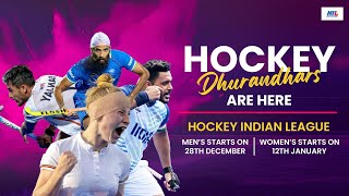 Hockey India League Returns with a BOLD New Season [upl. by Atnuahs]