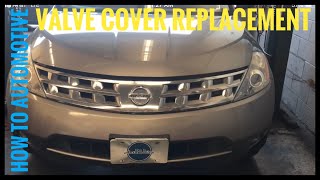 How To Replace Valve Cover Gaskets On A 20022007 Nissan Murano [upl. by Benedetto888]