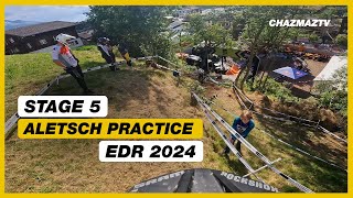 Stage 5  Aletsch Practice  Enduro World Cup 2024 [upl. by Yhtomit]