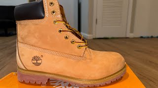 Timberland 6 inch Premium Wheat Boots  From The Flea Market  Real or Fake timberlands [upl. by Aurel]