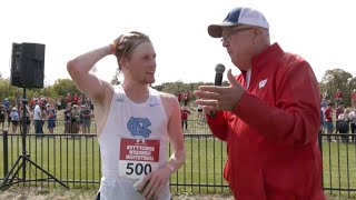 UNCs Parker Wolfe Wins Nuttycombe XC Invitational Interivew [upl. by Larue171]